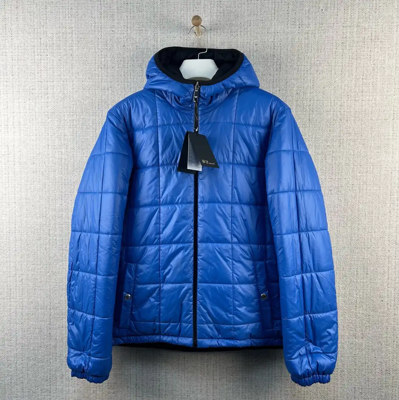 Prada Black Nylon Logo Hooded Jacket