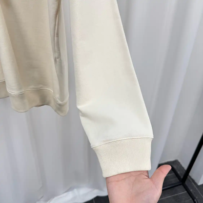 Loewe Cotton Logo Long Sleeve Hoodie for Men 0089