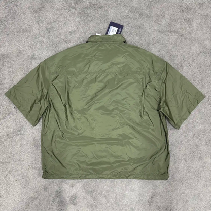 Prada Men's Summer Green Polyester T-Shirt