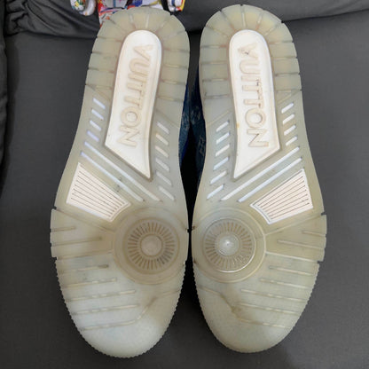 Louis Vuitton Denim Low Top Sneakers for Men 0079