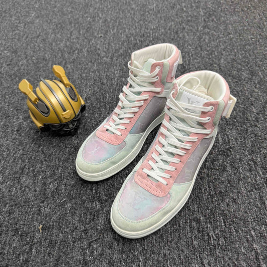 Louis Vuitton Rivoli High-Top Sports Sneakers 0079