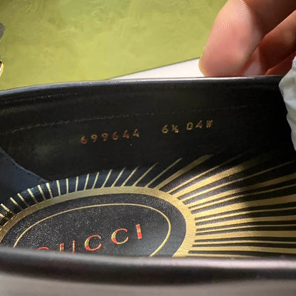 Gucci Black Slip-On Casual Shoes for Men 0079