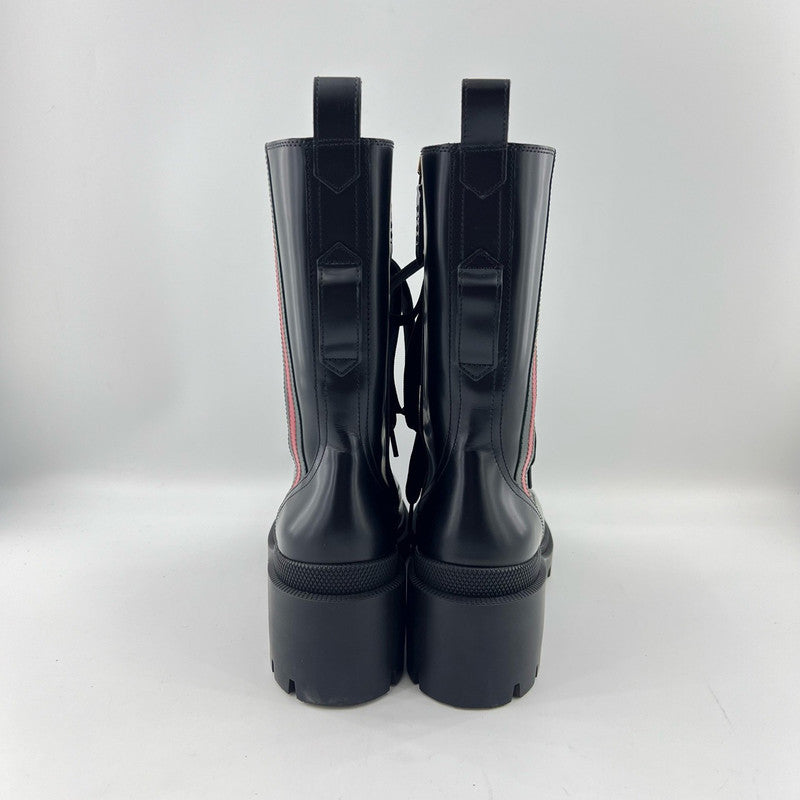 Gucci Women's Black Leather Ankle Boots 0079