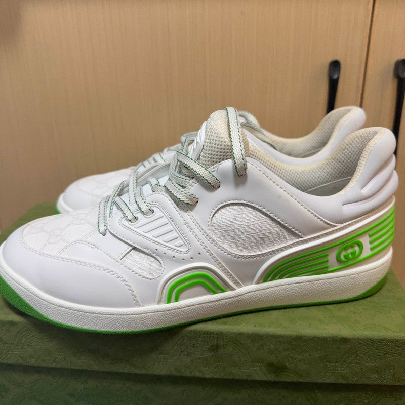 Gucci Basket Low Top Lace-Up Sneakers 0079
