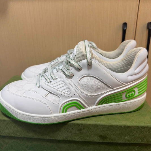 Gucci Basket Low Top Lace-Up Sneakers 0079