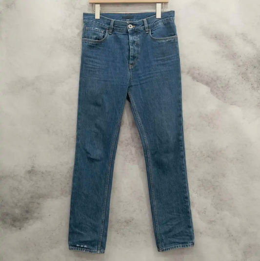 Prada Casual Blue Cotton Trousers for Men