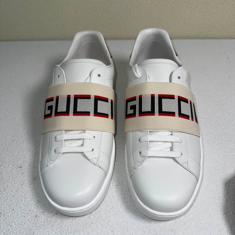 Gucci Ace White Leather Fashion Sneakers 0079