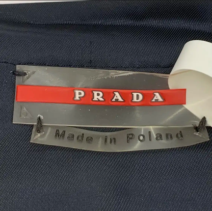 Prada Black Leather Jacket for Men