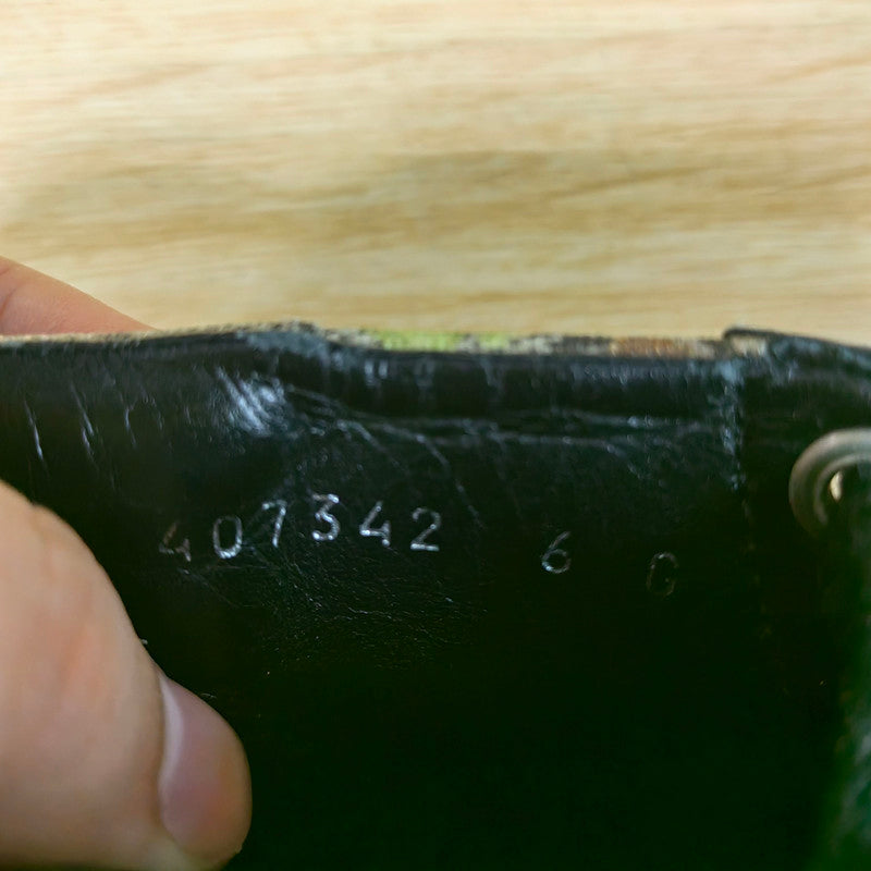 Gucci Canvas High-Top Sneakers in Green 0079