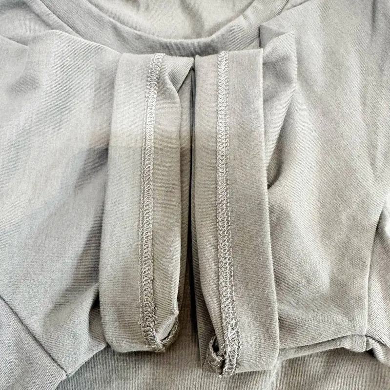 Prada Men's Grey Cotton T-Shirt