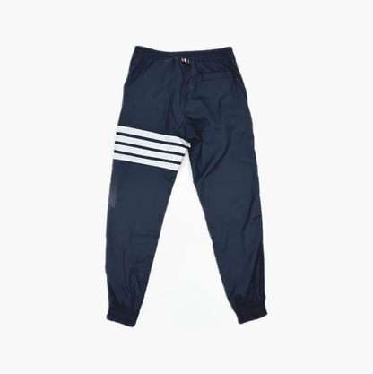 Thom Browne Navy Striped Sports Pants for Men