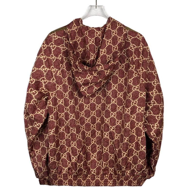 Gucci Red Logo Zip Jacket