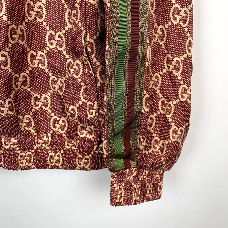 Gucci Red Logo Zip Jacket