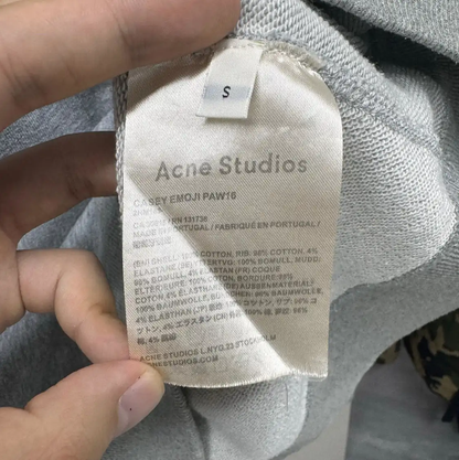 Acne Studios Grey Men's Knit Sweater