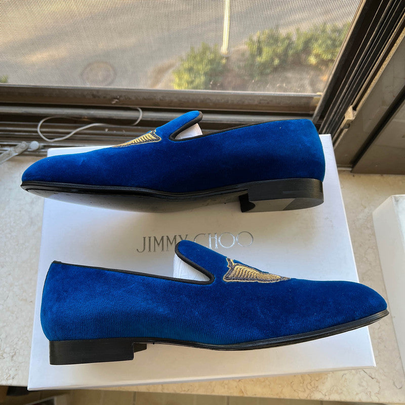 Louis Vuitton Auteuil Velvet Loafers for Men 0079