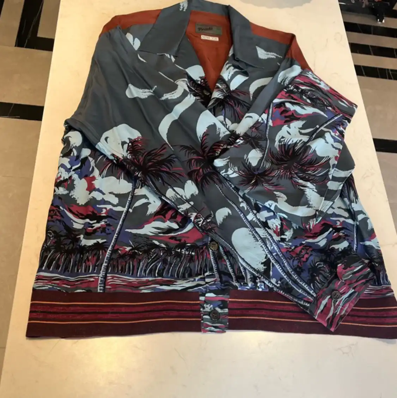 Prada Multi-Color Men's T-Shirt