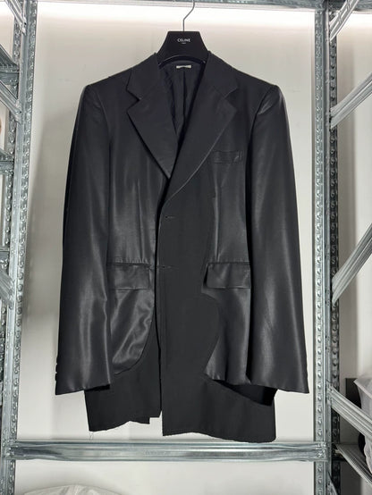 COMME des GARCONS Wool Deconstructed Blazer