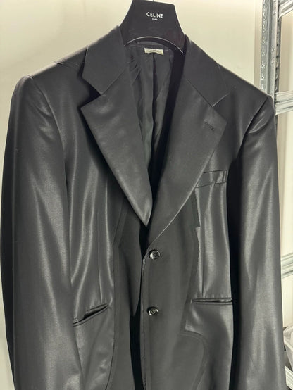 COMME des GARCONS Wool Deconstructed Blazer