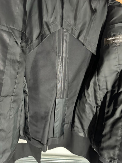 COMME des GARCONS Wool Deconstructed Blazer