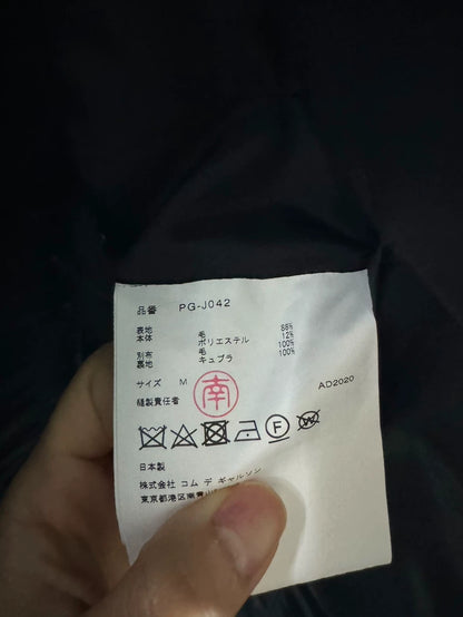 COMME des GARCONS Wool Deconstructed Blazer