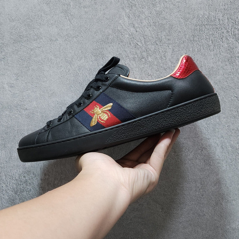 Gucci Ace Bee Embroidered Casual Sneakers 0079
