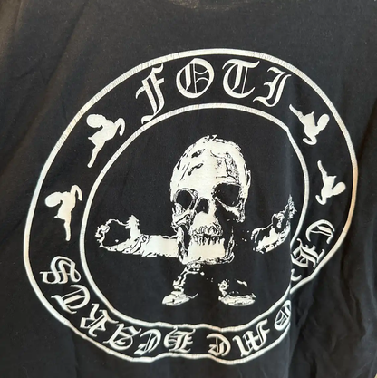 Chrome Hearts Black Cotton Graphic Tee 0089