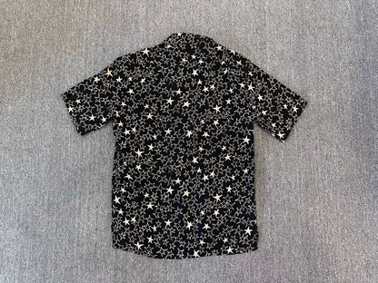 Saint Laurent Star Print Short Sleeve Shirt