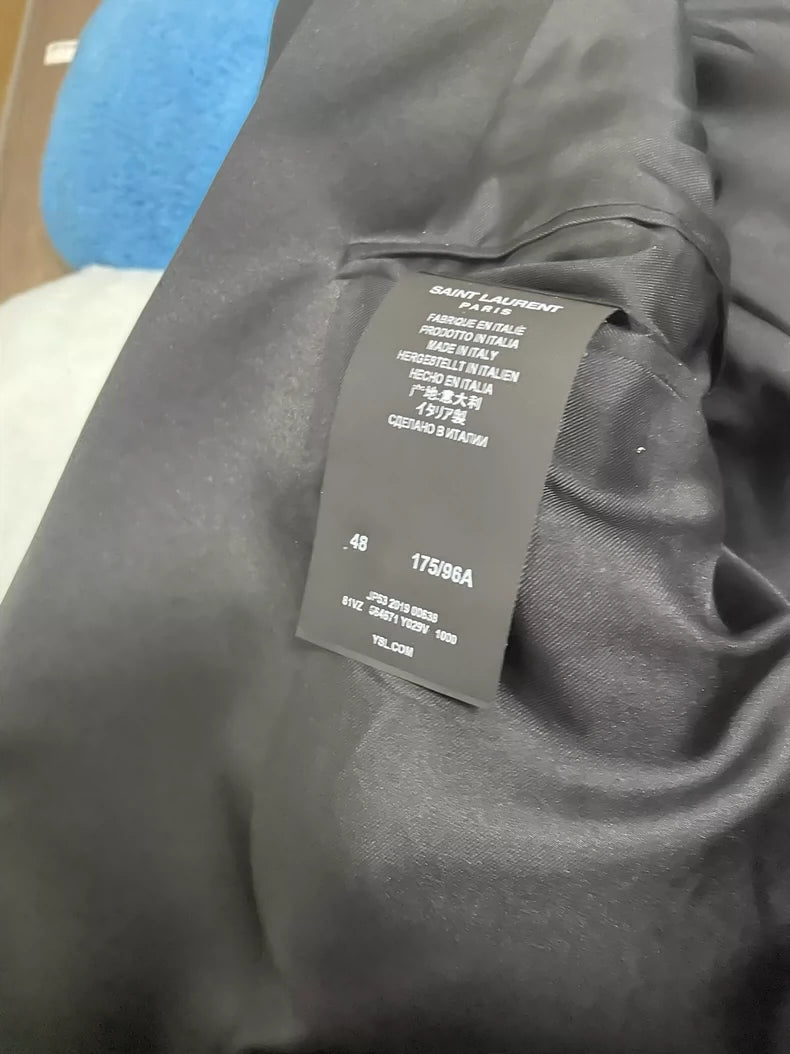 Classic Saint Laurent Smoking Jacket