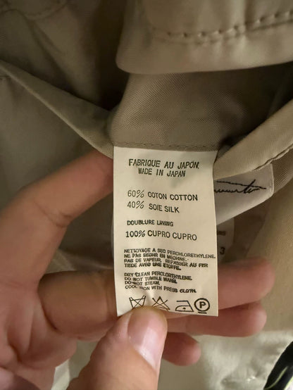 Yohji Yamamoto POUR HOMME Silk Blazer