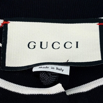 Gucci Black G-Embroidered Knit Cardigan