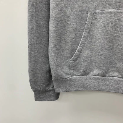 Celine Gray Hooded Sweatshirt with Logo