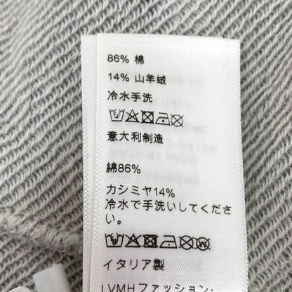 Celine Gray Hooded Sweatshirt with Logo