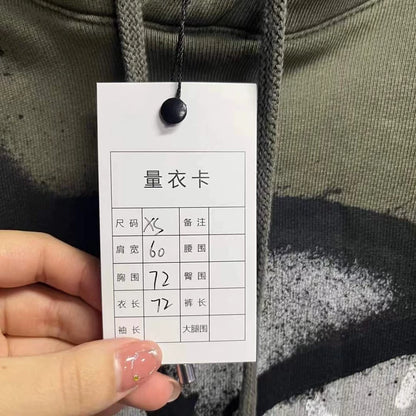 Givenchy Green Hooded Sweatshirt Chito Collaboration