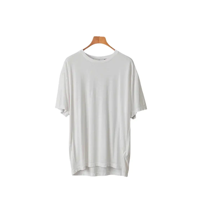 Stone Island White Logo Short Sleeve T-shirt 0089