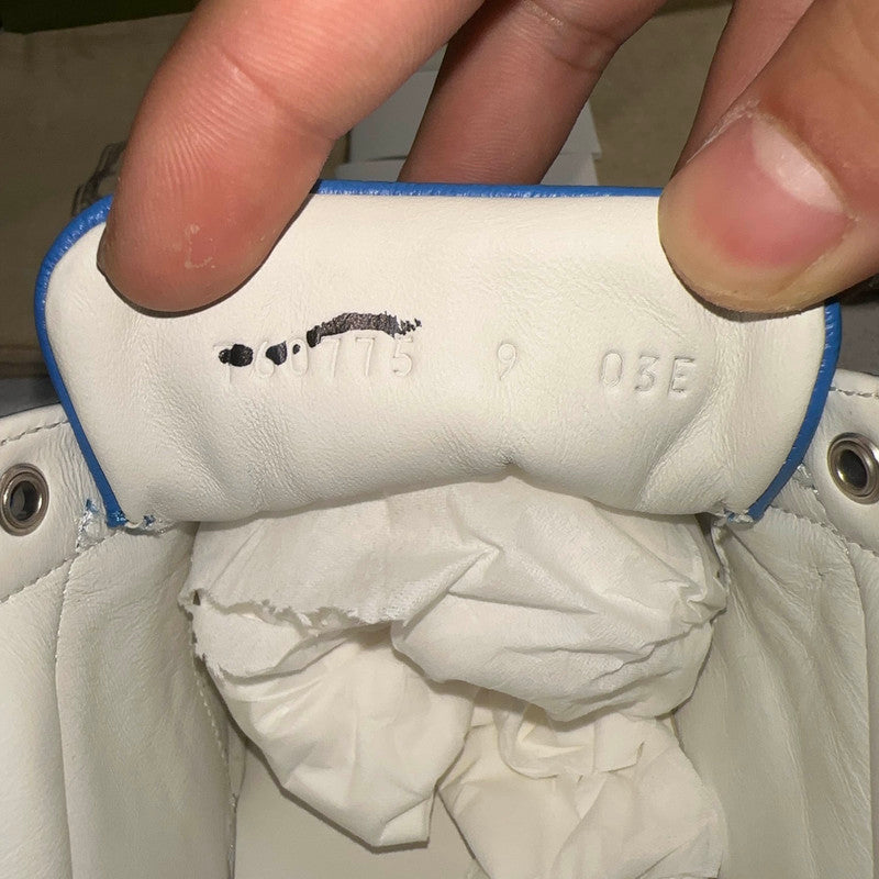 Gucci Ace Leather Sneakers in Blue 0079