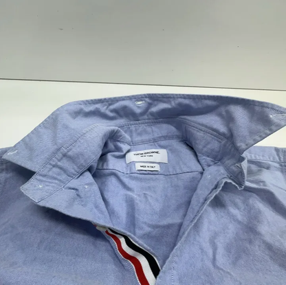 Thom Browne Long Sleeve Cotton Shirt for Men