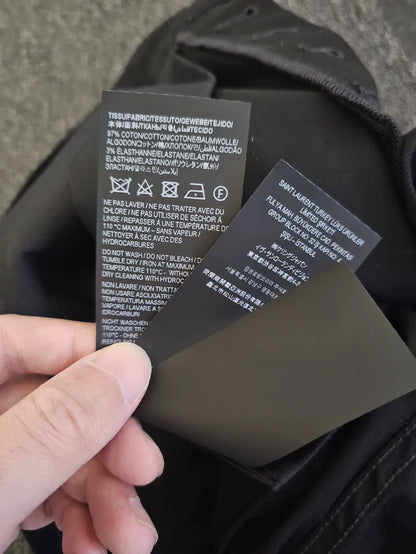 Saint Laurent Black Casual Pants-yf