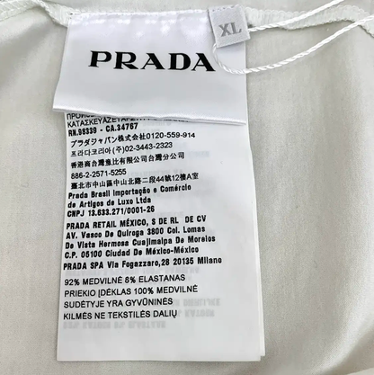 Prada Color-Block Cotton Men's T-Shirt