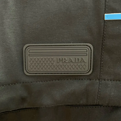 Prada Black Short Sleeve Sweatshirt for Men