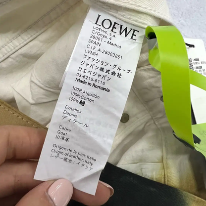 Loewe Color-Block Casual Pants for Summer 0089