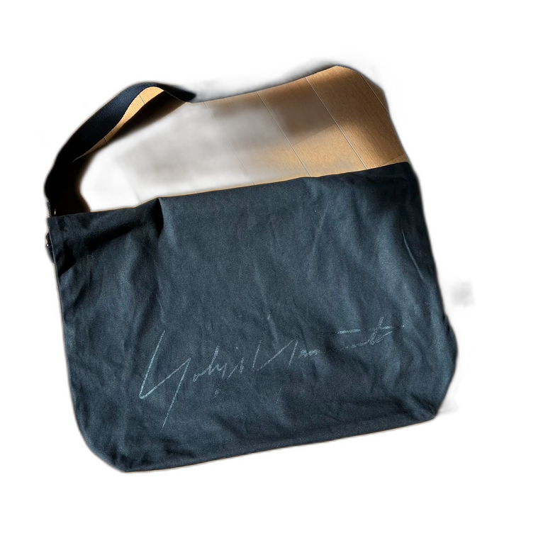 Yohji Yamamoto Canvas Messenger Bag