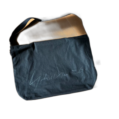 Yohji Yamamoto Canvas Messenger Bag