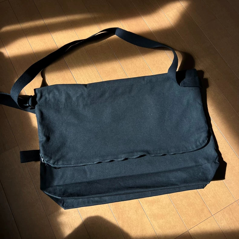 Yohji Yamamoto Canvas Messenger Bag