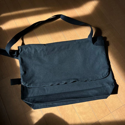 Yohji Yamamoto Canvas Messenger Bag