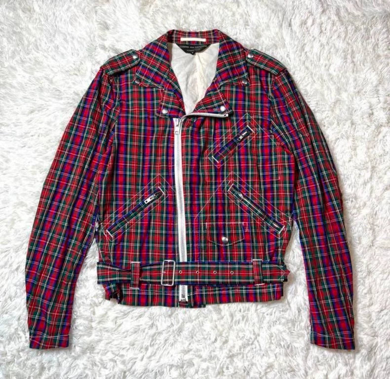 Comme des Garcons Checker Bomber Jacket M
