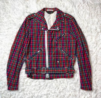 Comme des Garcons Checker Bomber Jacket M