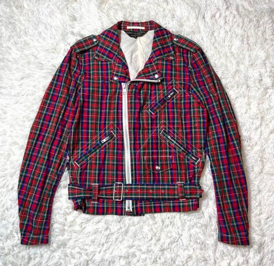 Comme des Garcons Checker Bomber Jacket M
