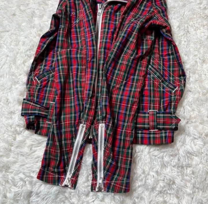 Comme des Garcons Checker Bomber Jacket M