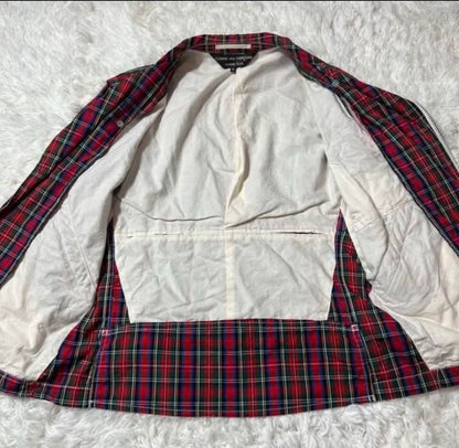 Comme des Garcons Checker Bomber Jacket M