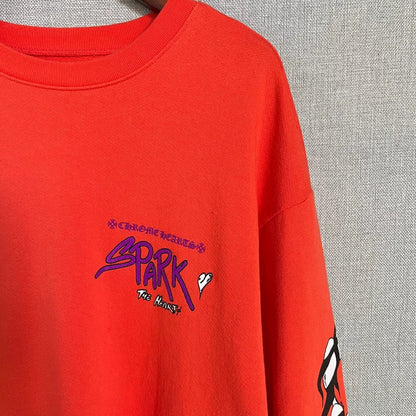 Chrome Hearts Matty Boy Orange Sweatshirt